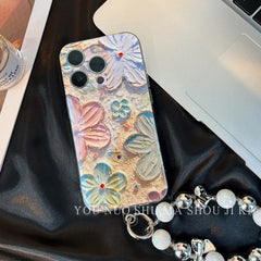 Summer Fresh Oil Painting Flower Phone Case