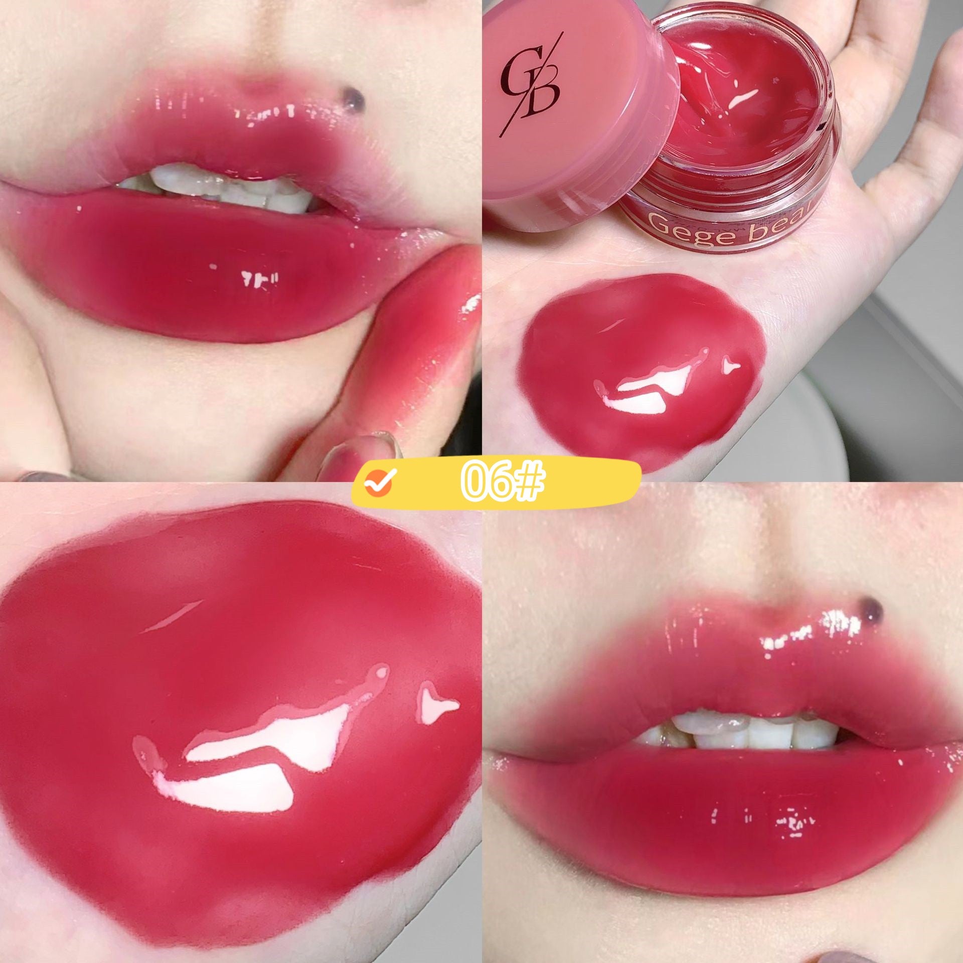 GegeBear Filled Fruit Sauce Lip Gloss