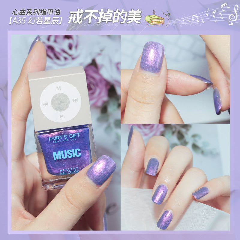 Cute Music Nail Polish