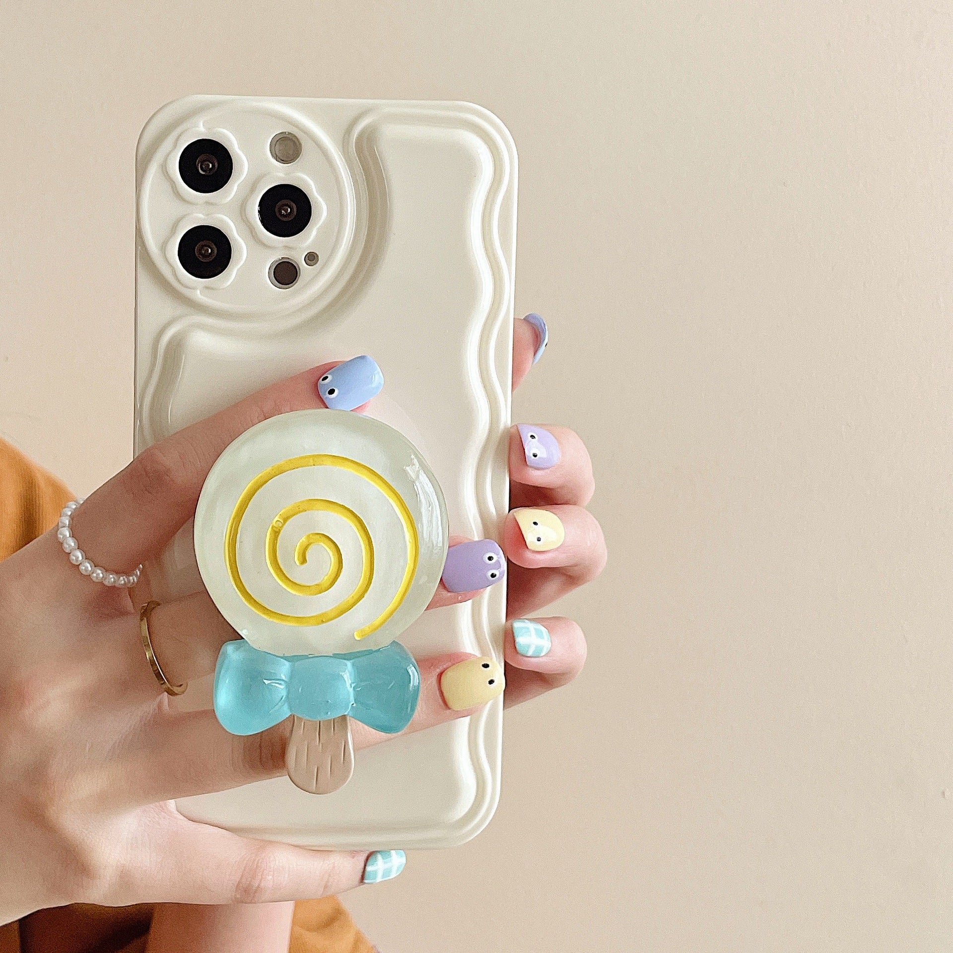 Kawaii Lollipop Phone Holder