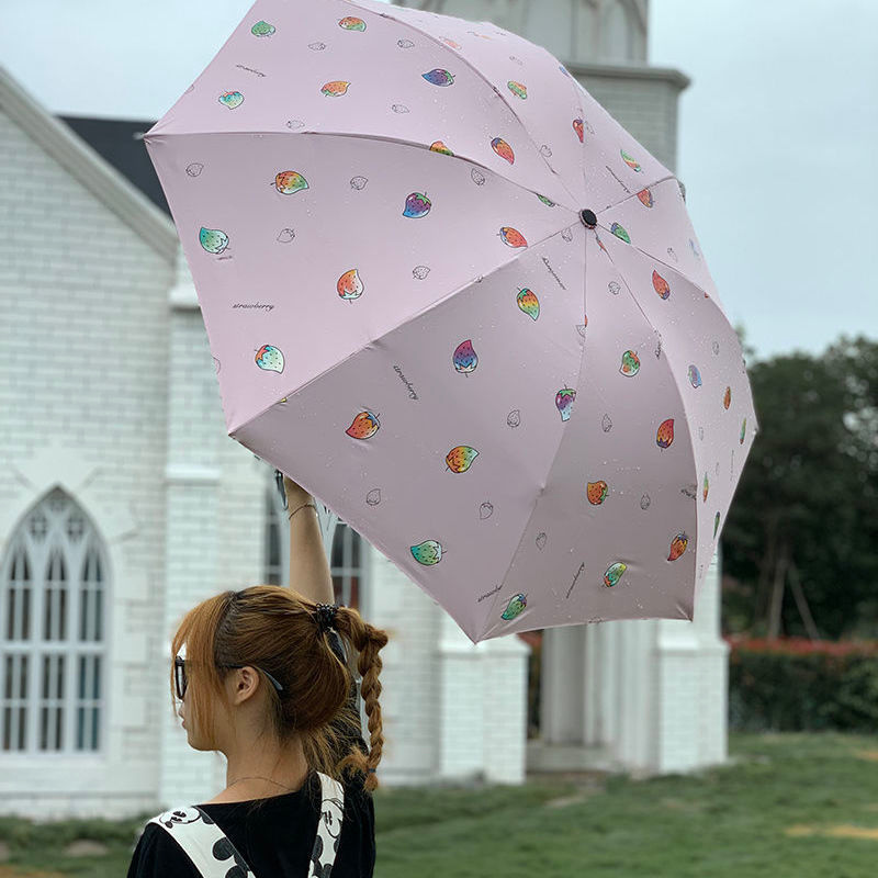 Kawaii Color-Changing Sun Rain Umbrella