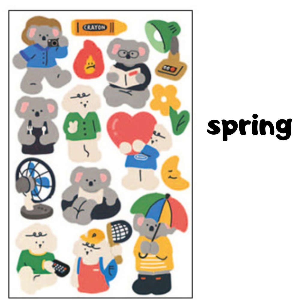 Animal Friends Stickers