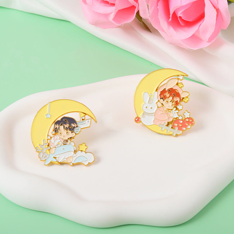 Cute Cartoon Character Pins