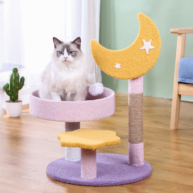 Purple Moon Cat Tree