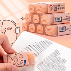 Cute Cartoon Pig Rubber Erasers