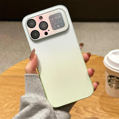 Aurora Gradient Cute Laser Matte Phone Case for iPhone 14, 13, 12, 11 Pro Max, 14 Plus, and 14 Pro