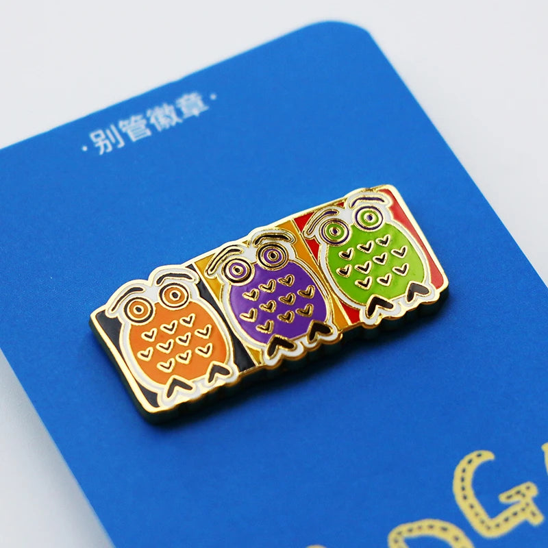 Bie Guan Cute Bird Pins