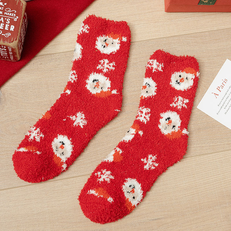 Cute Christmas Floor Socks