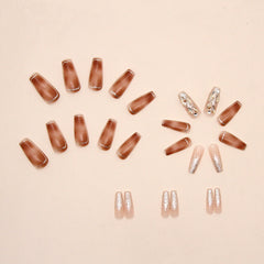 【Z531ã€?Wearable Nails Finished Manicure