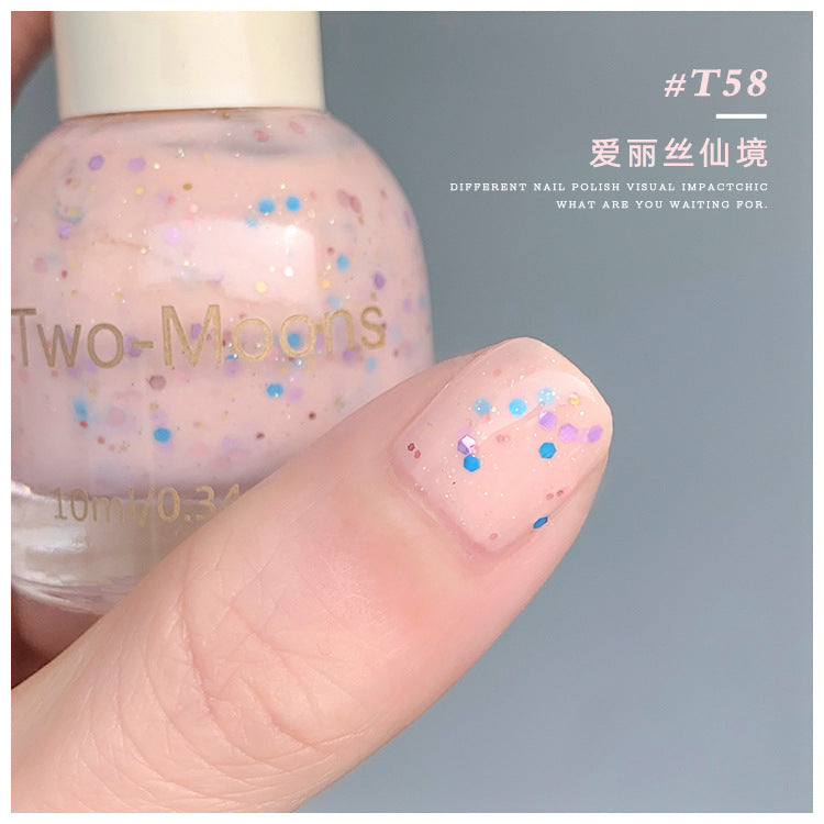 Sweet Glitter Nail Polish