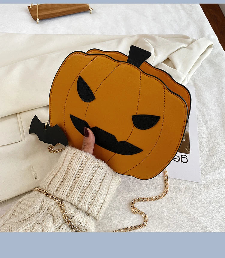 Spoof Pumpkin Shoulder Bag