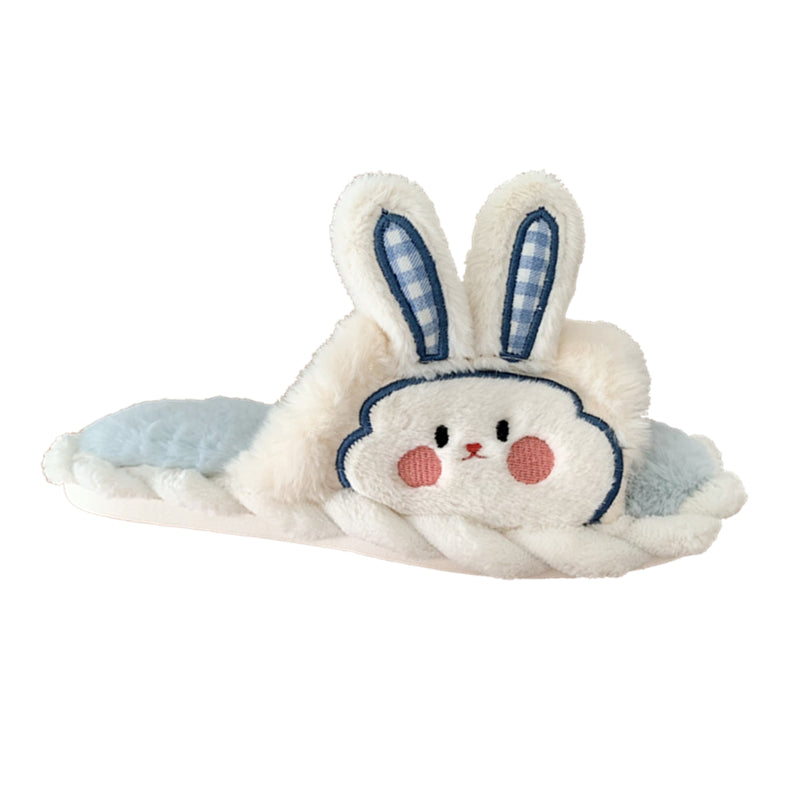 Cute Bunny Ears Plush Slippers