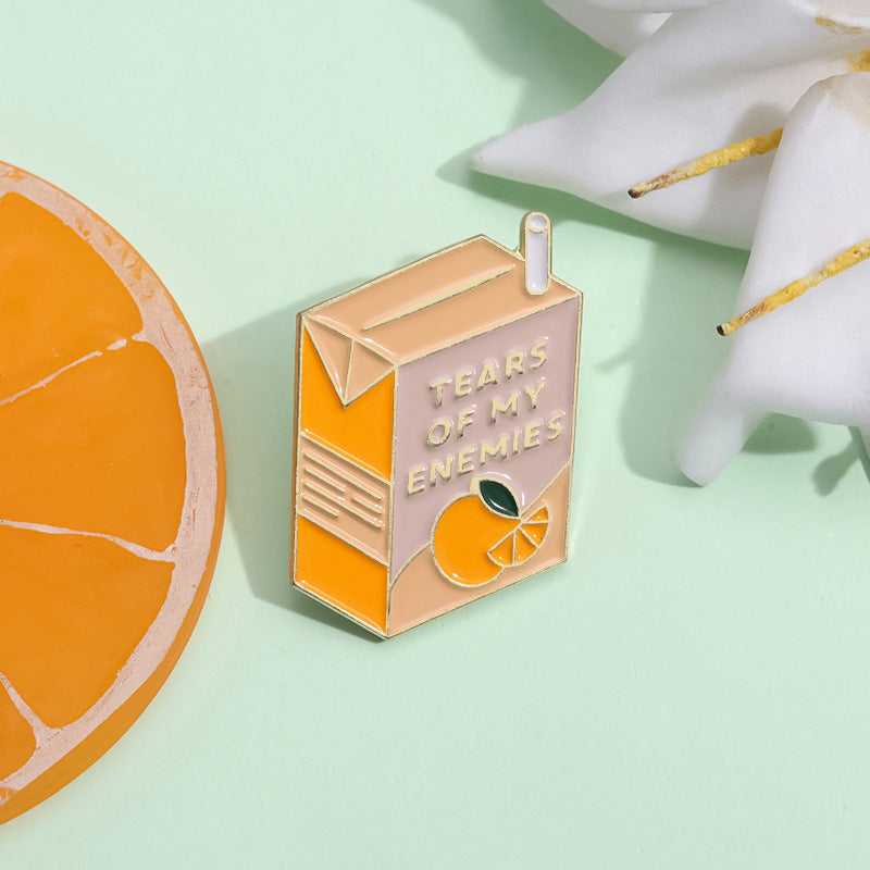 Cute Orange Style Pins