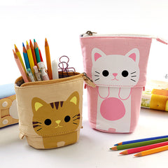 Cute Cat Pop Up Pencil Case