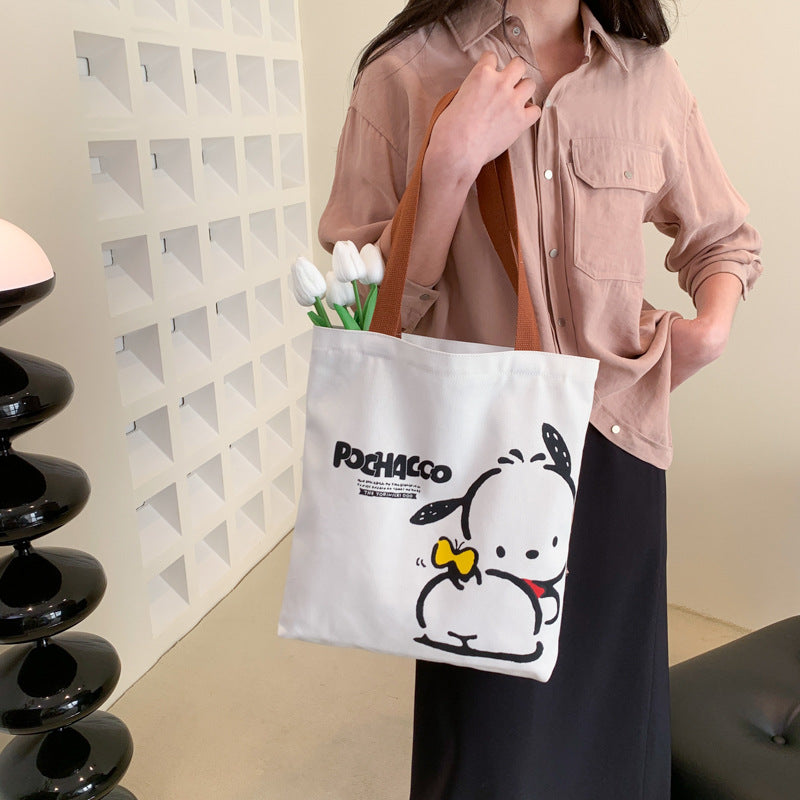 Pochacco Simple Tote Bag