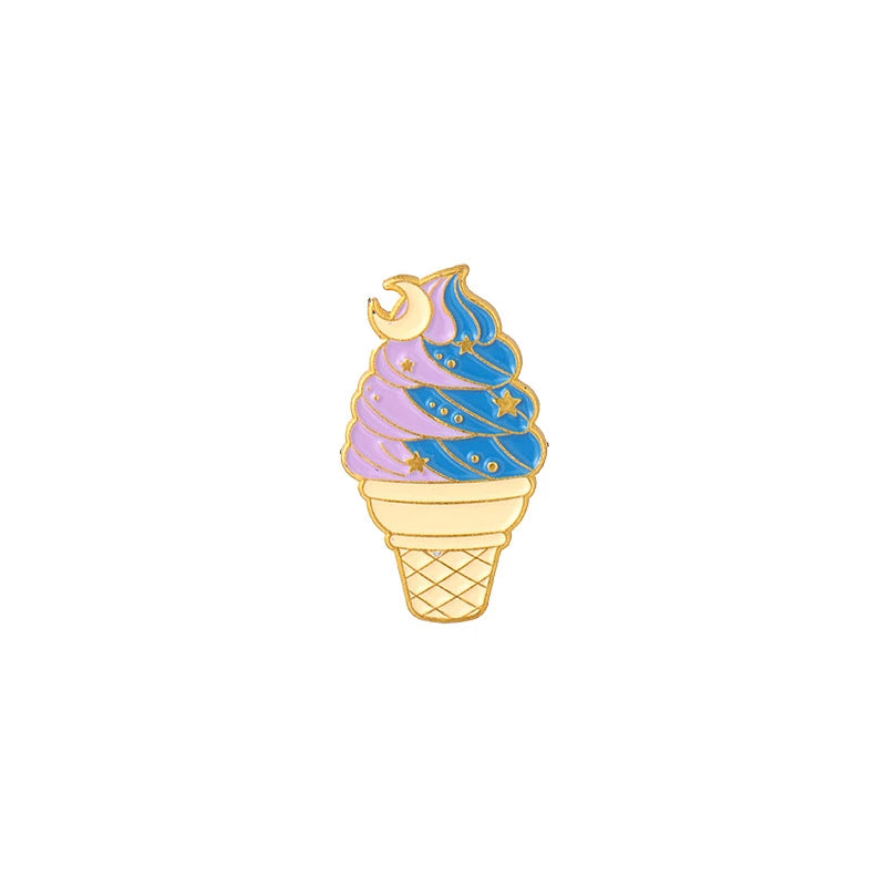 Creative Cartoon Cone Pins