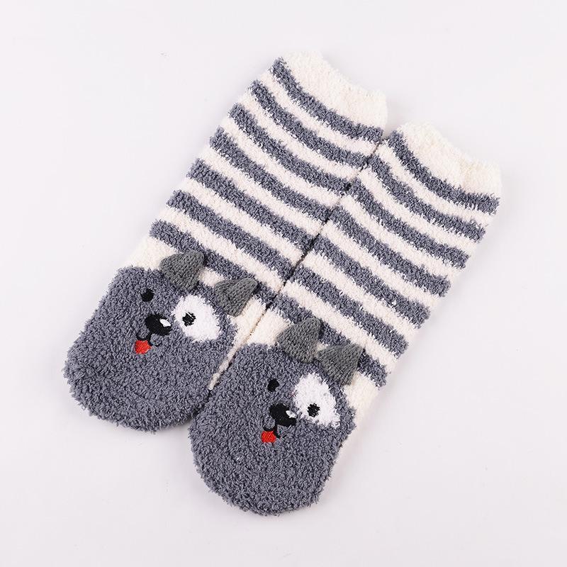 Cartoon Animal Warm Socks