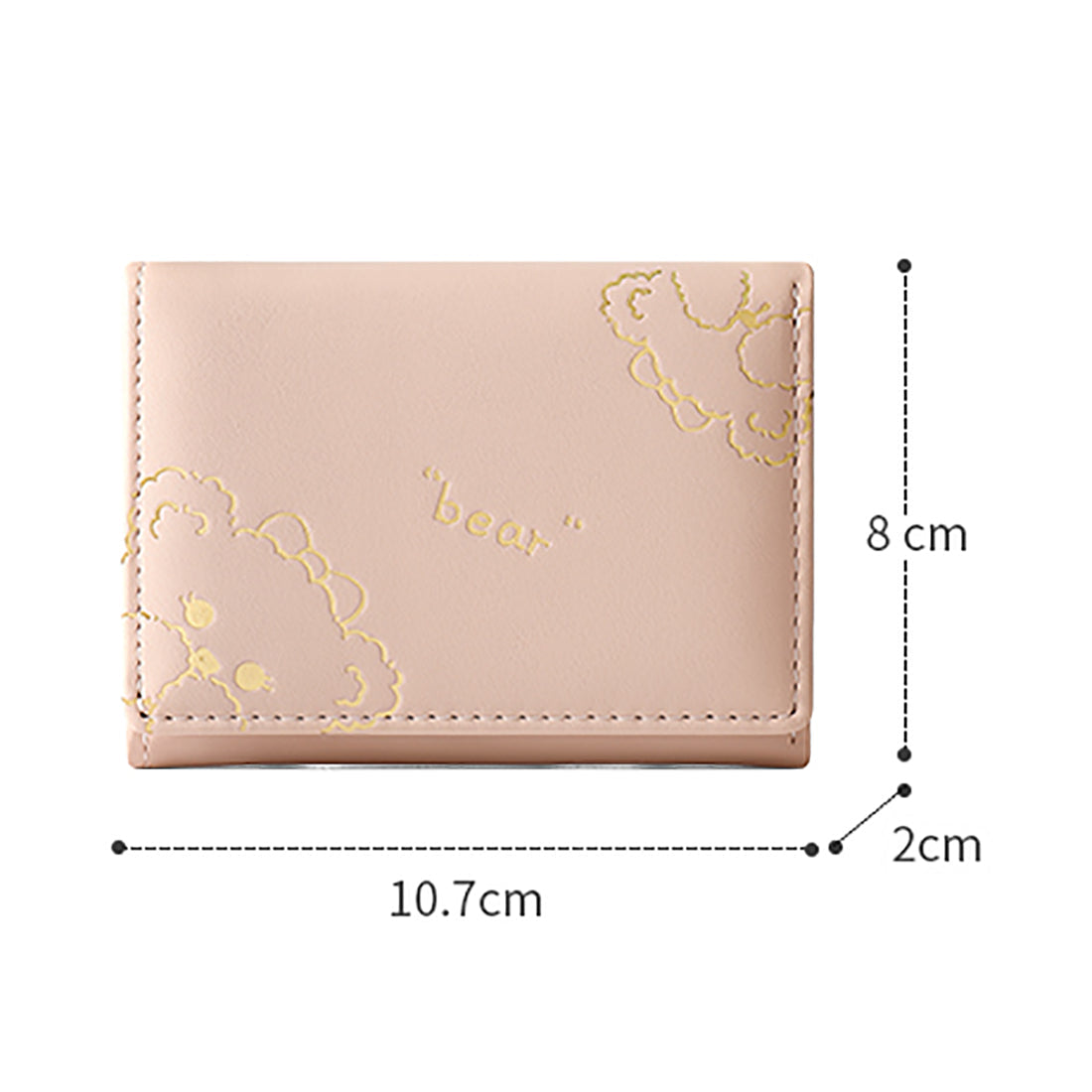 Cute Bear Credit Card Holder Wallet