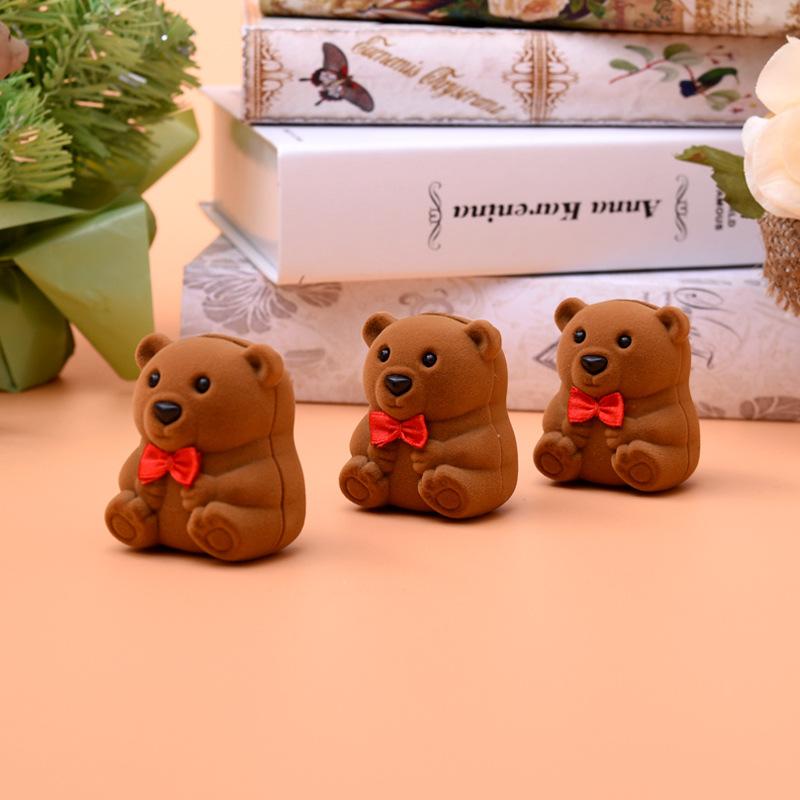 Bow Tie Bear Jewelry Box