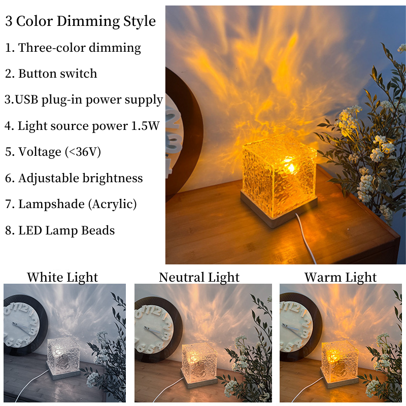 Bedside Flame Atmosphere Night Light