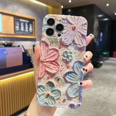 Summer Fresh Oil Painting Flower Phone Case