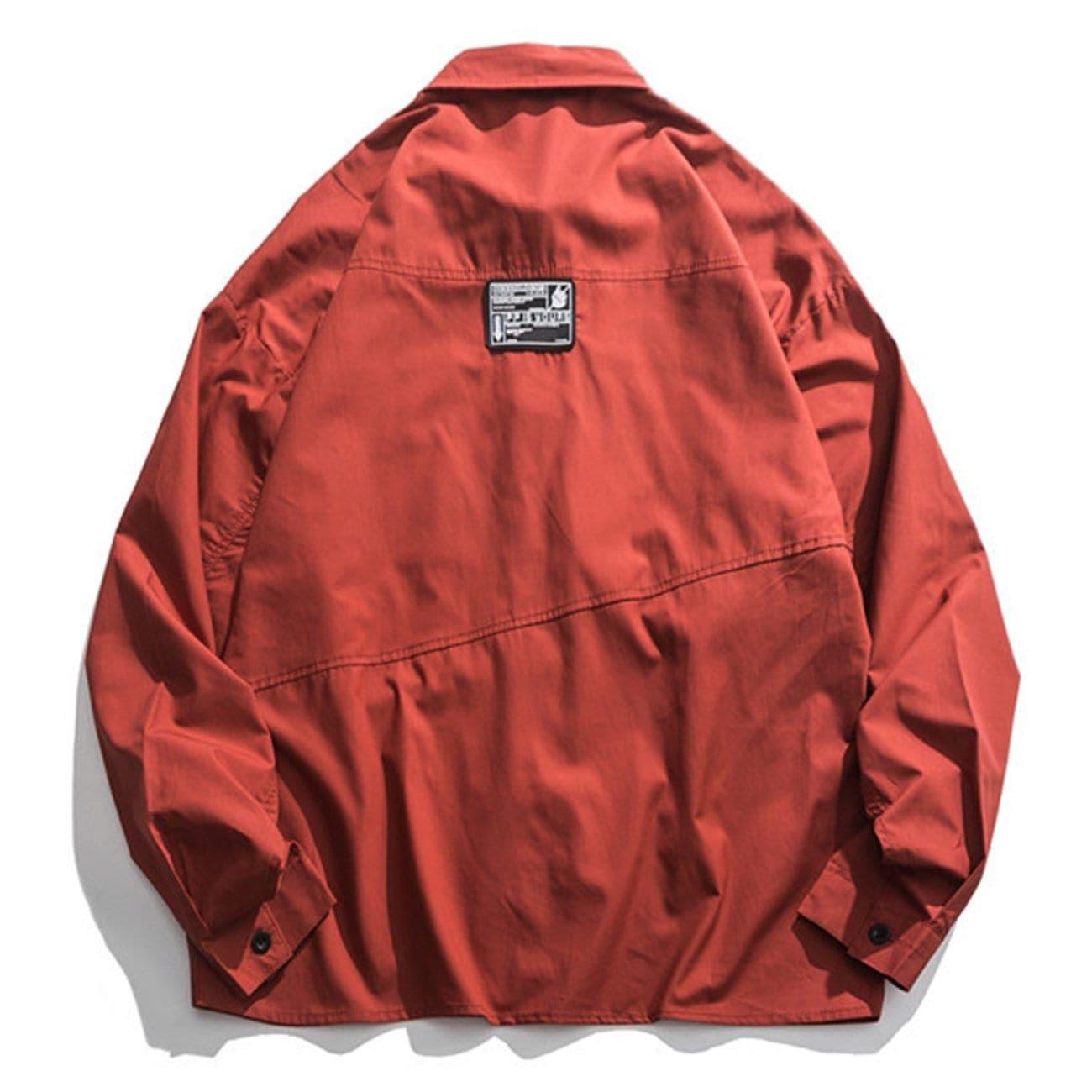 Solid Color Long Sleeve Shirt