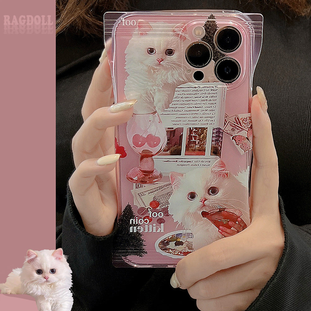 Pinch Bag Cat Phone Case