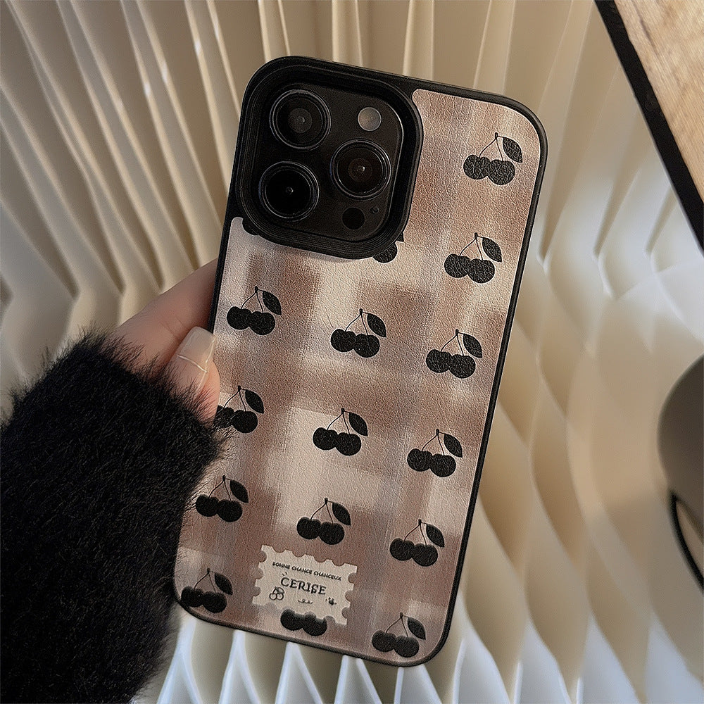 Plaid Cherry Phone Case