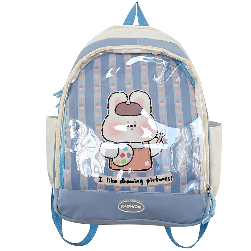 Cute Transparent PVC Backpack