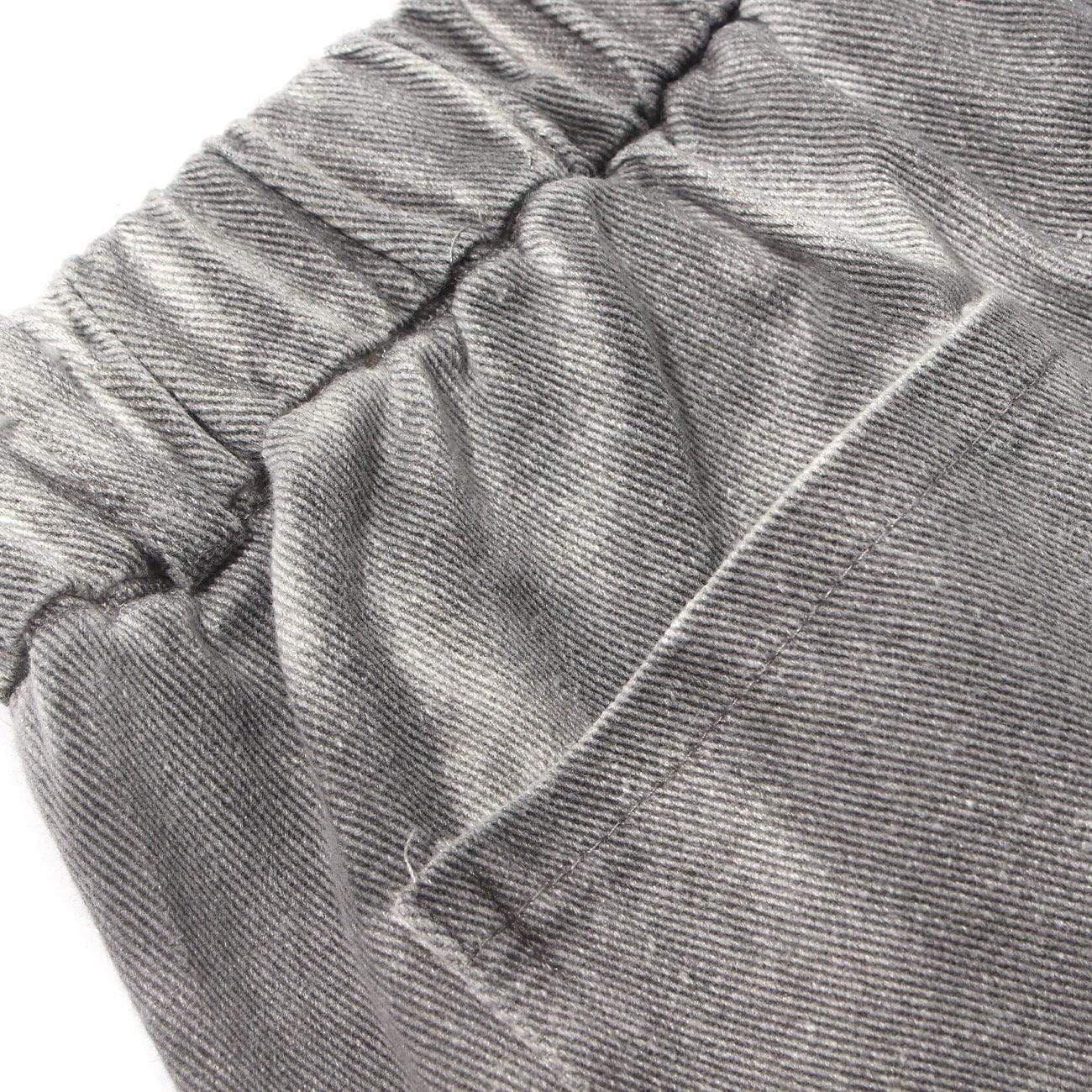 Vintage Washed Frayed Jeans
