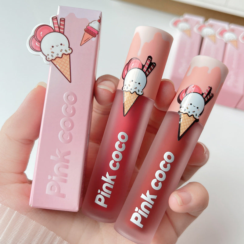 Ice Cream Velvet Matte Lip Gloss