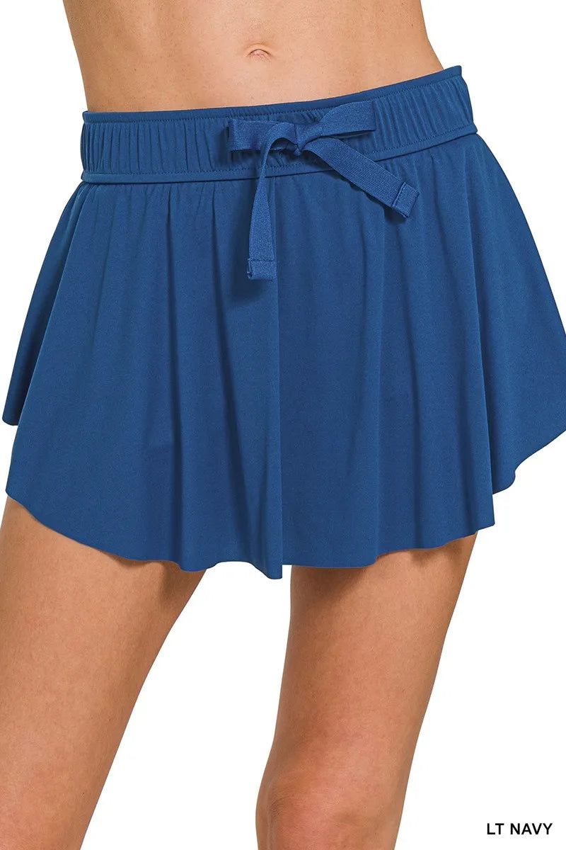 Skirt With Hidden Inner Pockets