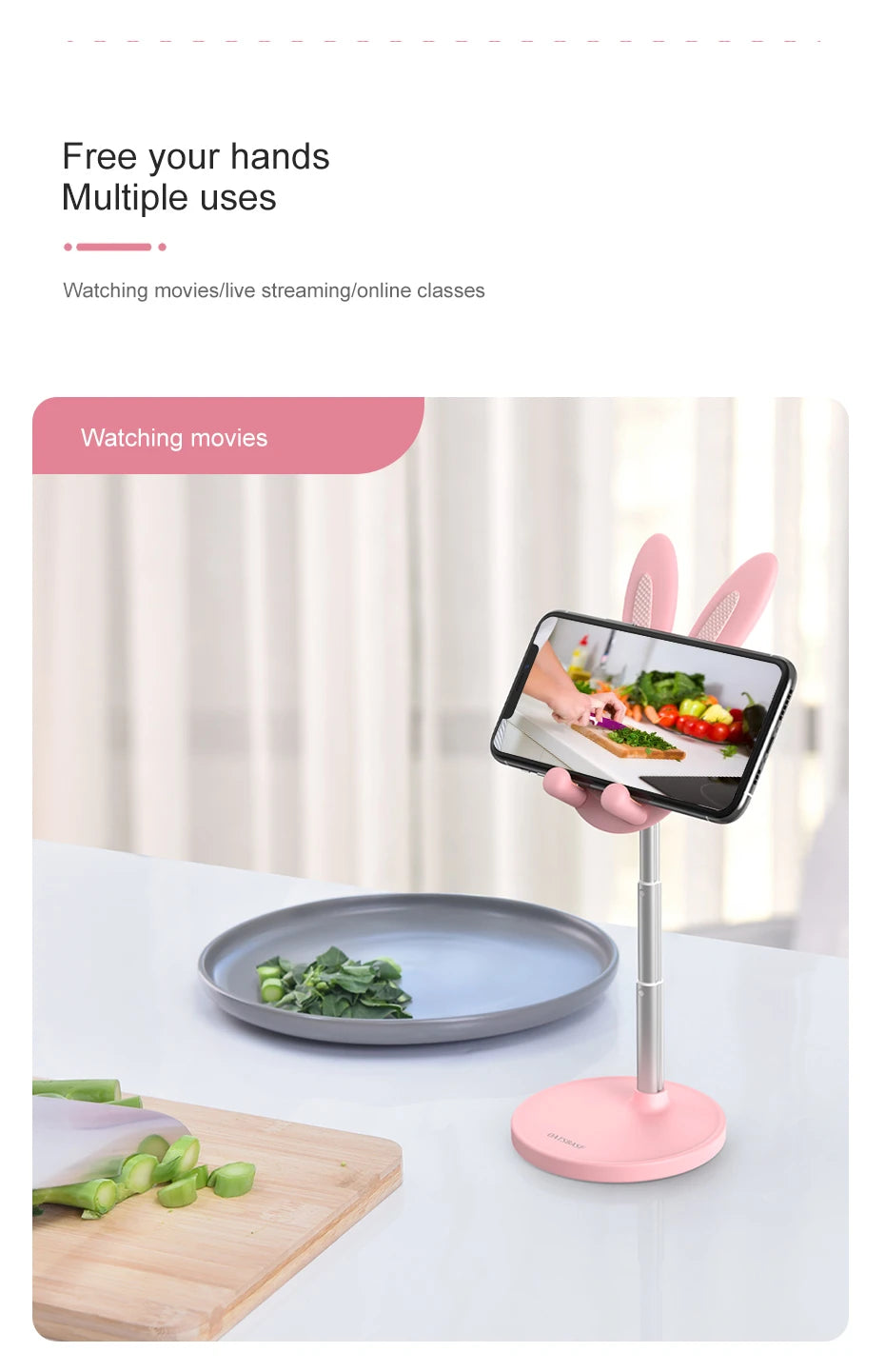 Kawaii Bunny Stand Phone Holder