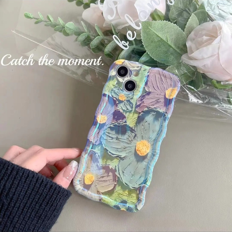 Brilliant Oil Painting Flower Phone case