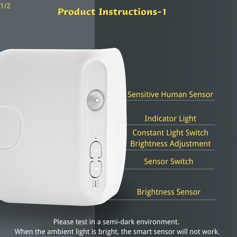 Castle Sensor Night Light