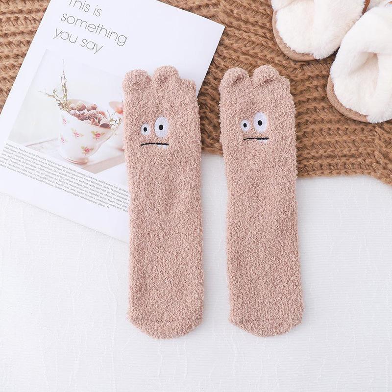 Big Eyed Monster Floor Socks