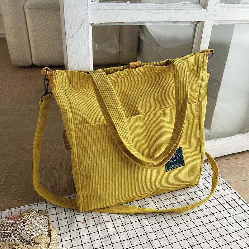 Canvas Shoulder/Tote/Backpack Bag