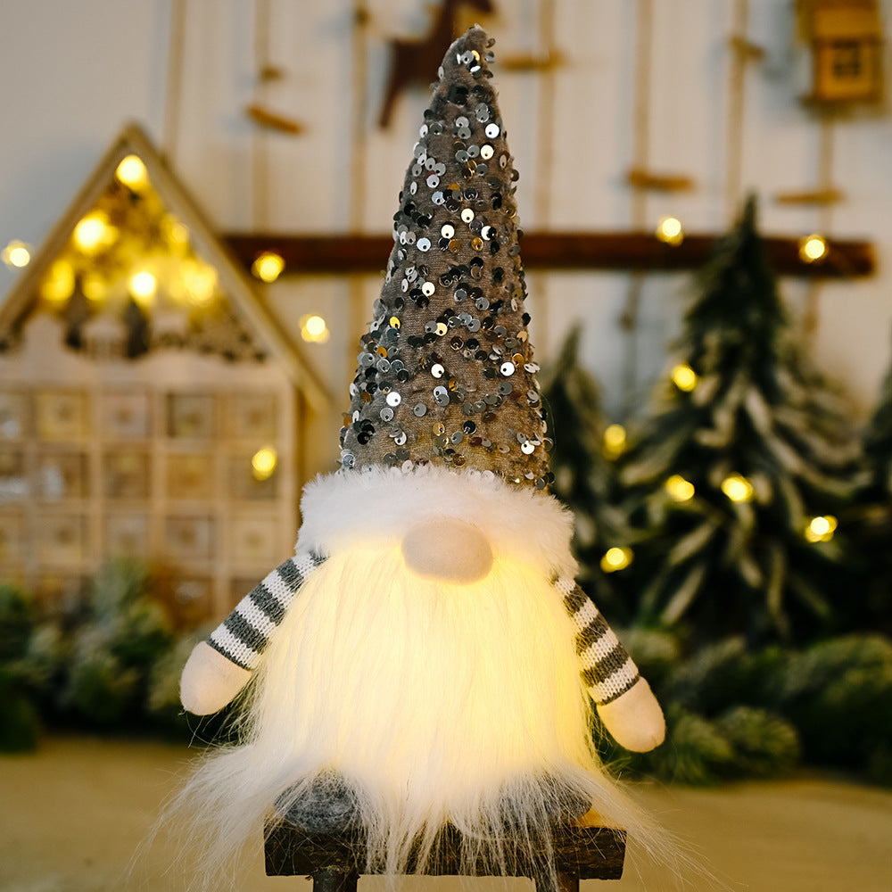 Glowing Gnomes Doll Ornaments