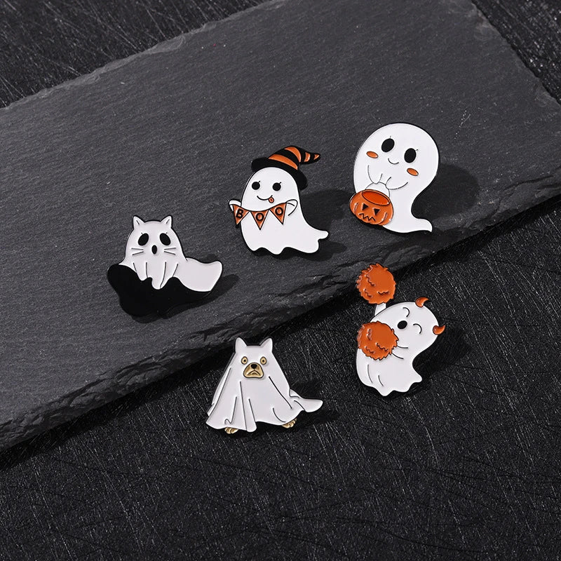 Creative Cartoon Ghost Pins