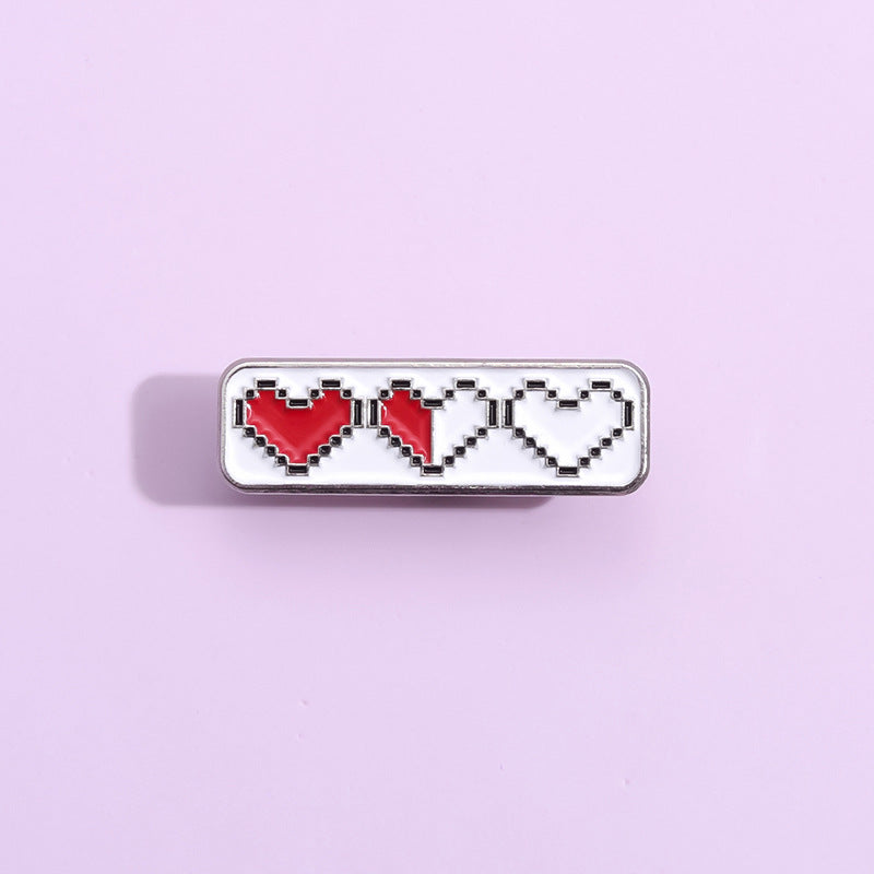 Creative Cute Love Blood Bar Shaped Pins