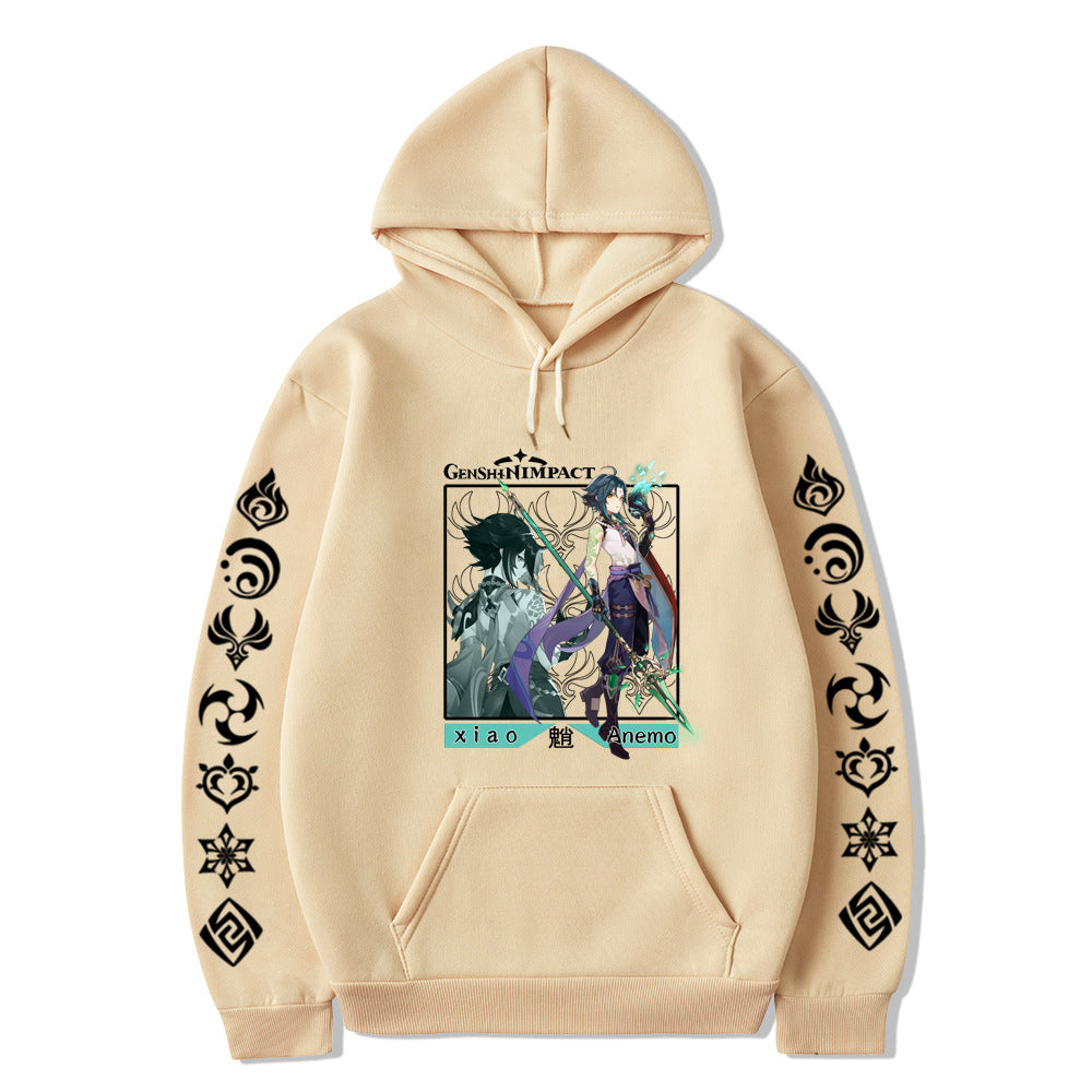 Genshin Impact Xiao Elements Hoodies