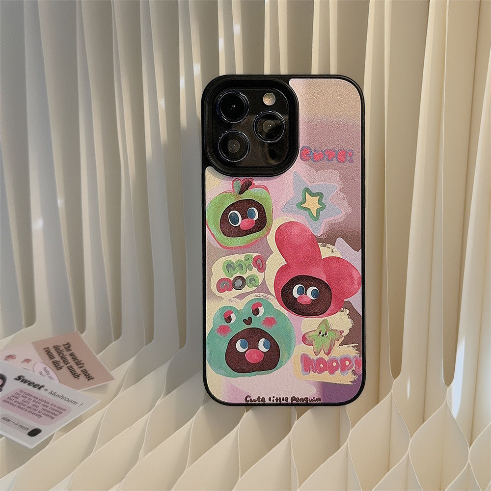 Cute Funny Oil Painting Phone Case