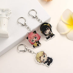 Cute Spy Family Series Acrylic Keychain