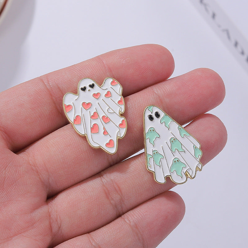 Halloween Cartoon Ghost Pins