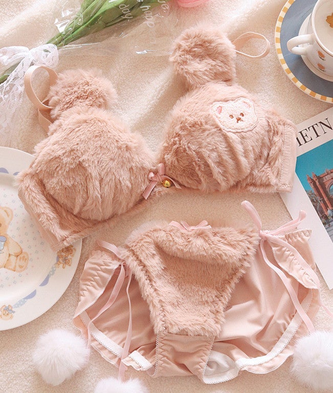 Cute Bear Underwear Suits