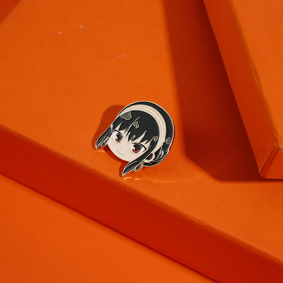 Cute SPY Family Series Alloy Pins