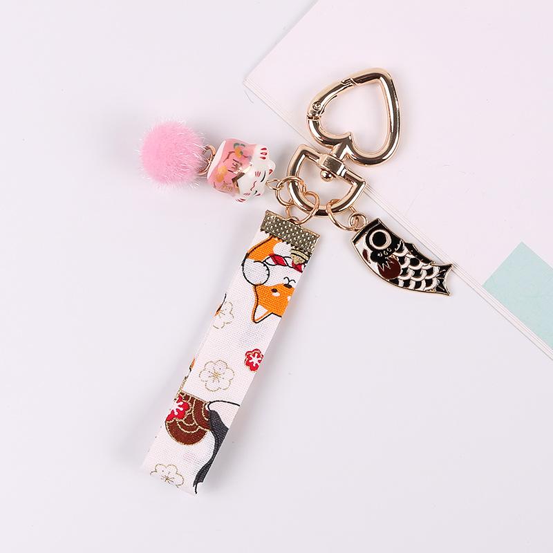 Knot Bow Rich Keychain