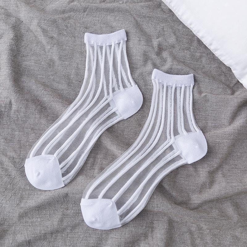 Korean Glass Silk Socks