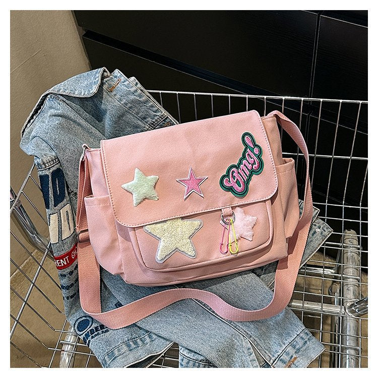 Cute Girly Star Shoulder Bag