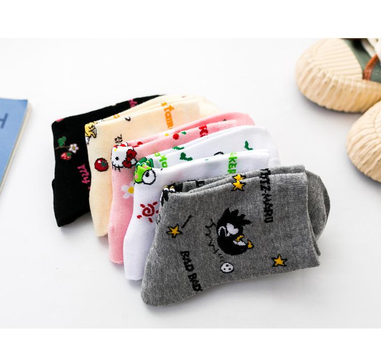 Kawaii Animal Cotton Socks